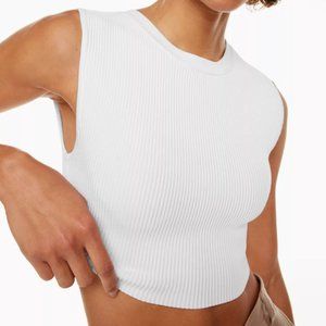 Babaton Sculpt Knit Muscle Cropped Tank
